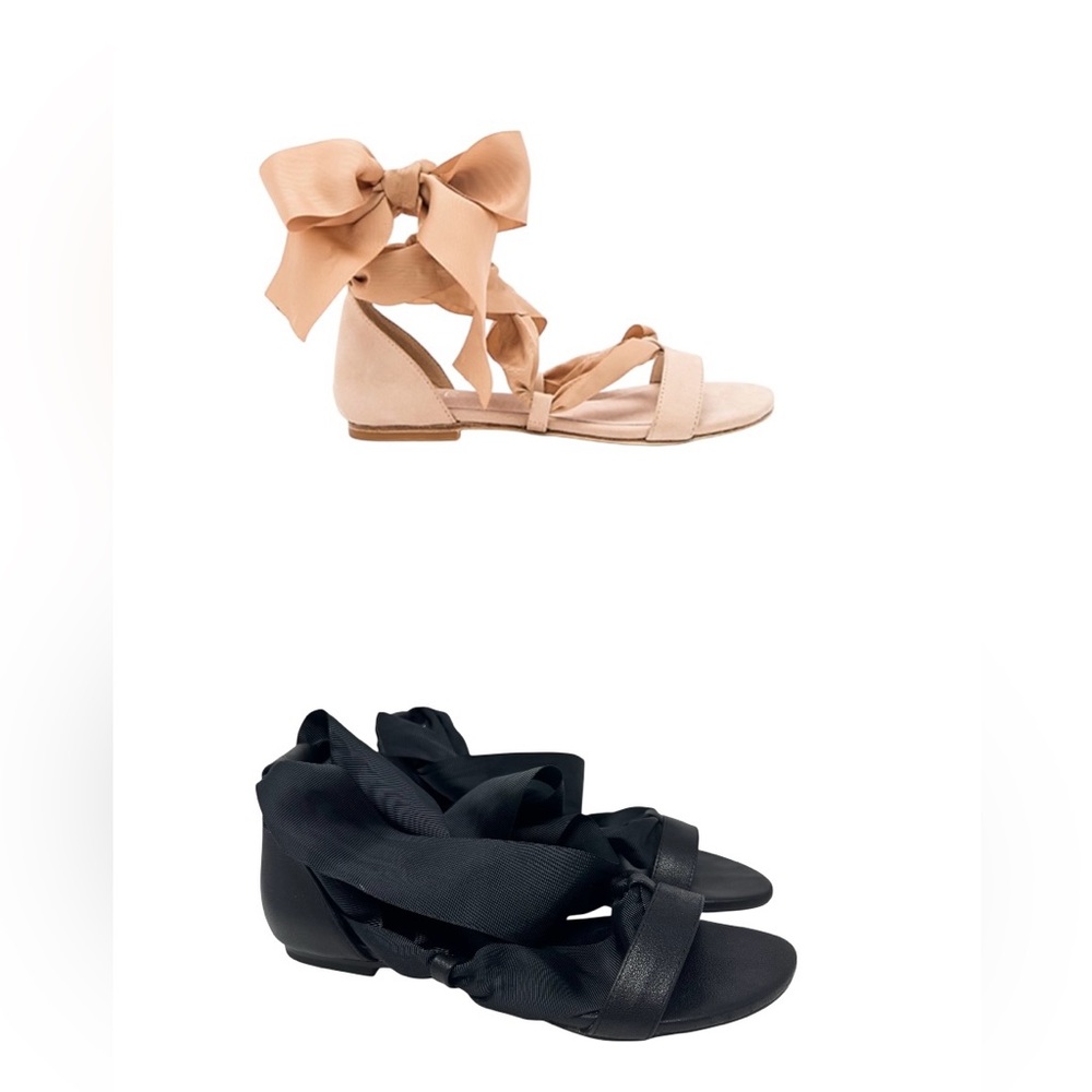 RAYE x Revolve Ami Lace Up Sandal IN BLACK ONLY Size 8 RARE